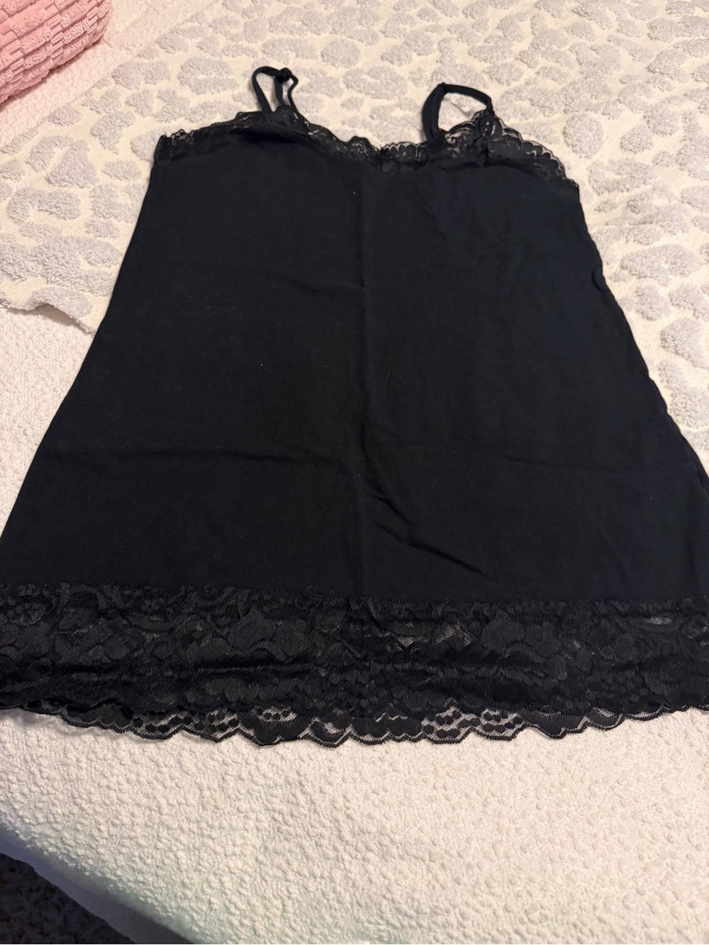 torrid Black Lace-Trim Cami